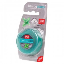 Зубная нить (флосс) Splat Профешнл ультратонкая с волокнами серебра и экстрактом мяты